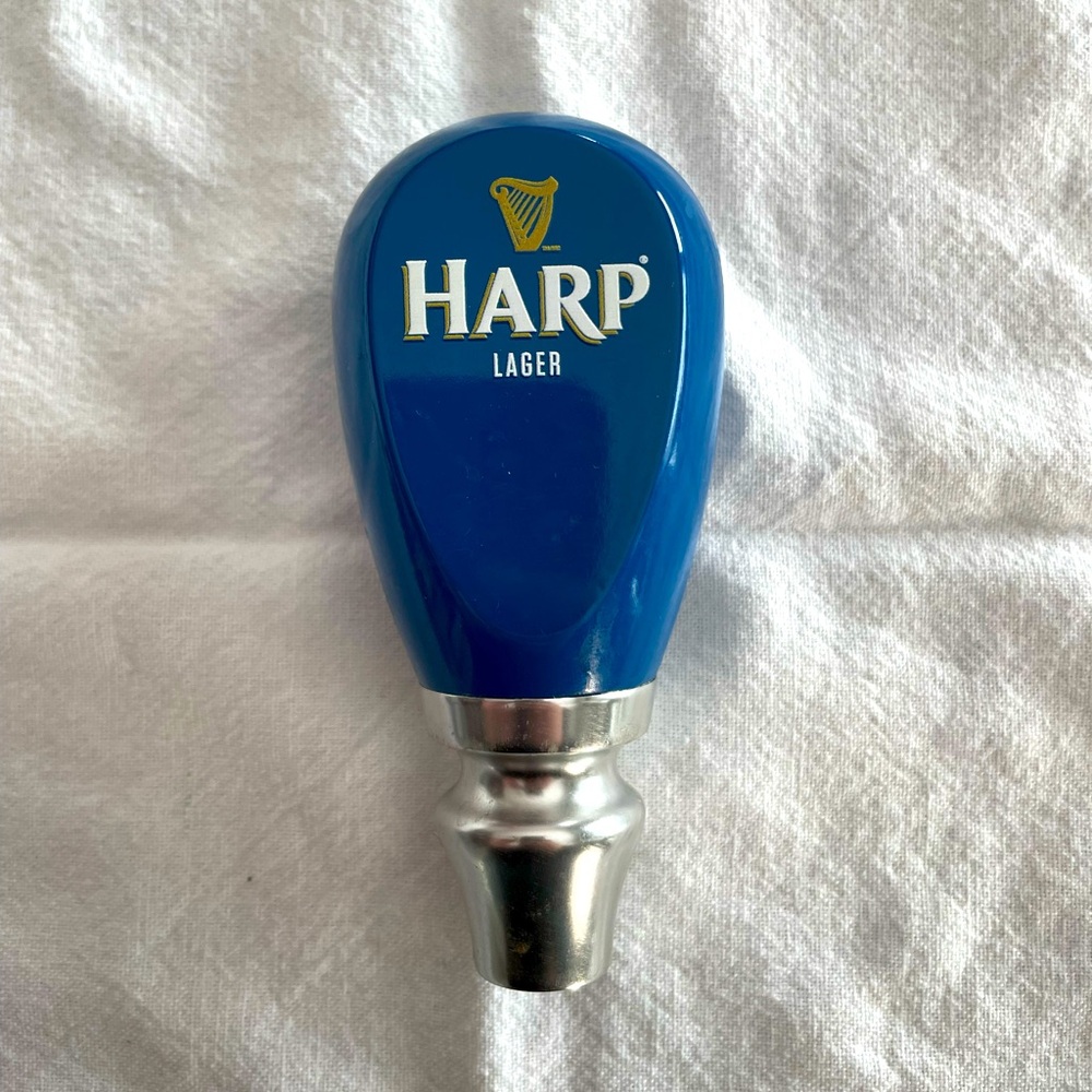 Harp Lager Beer Tap Handle